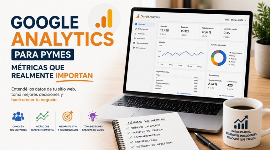 Google Analytics para Pymes: Métricas que Realmente Importan